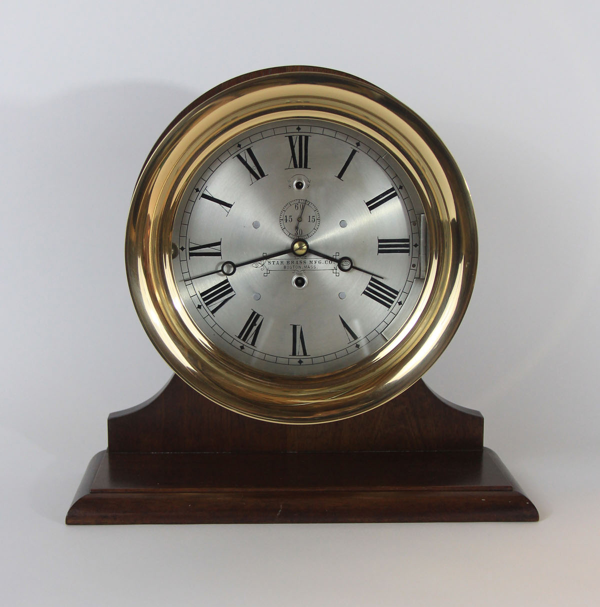 E. Howard 8 1/2 inch Marine Clock for Star Brass Mfg. Co.