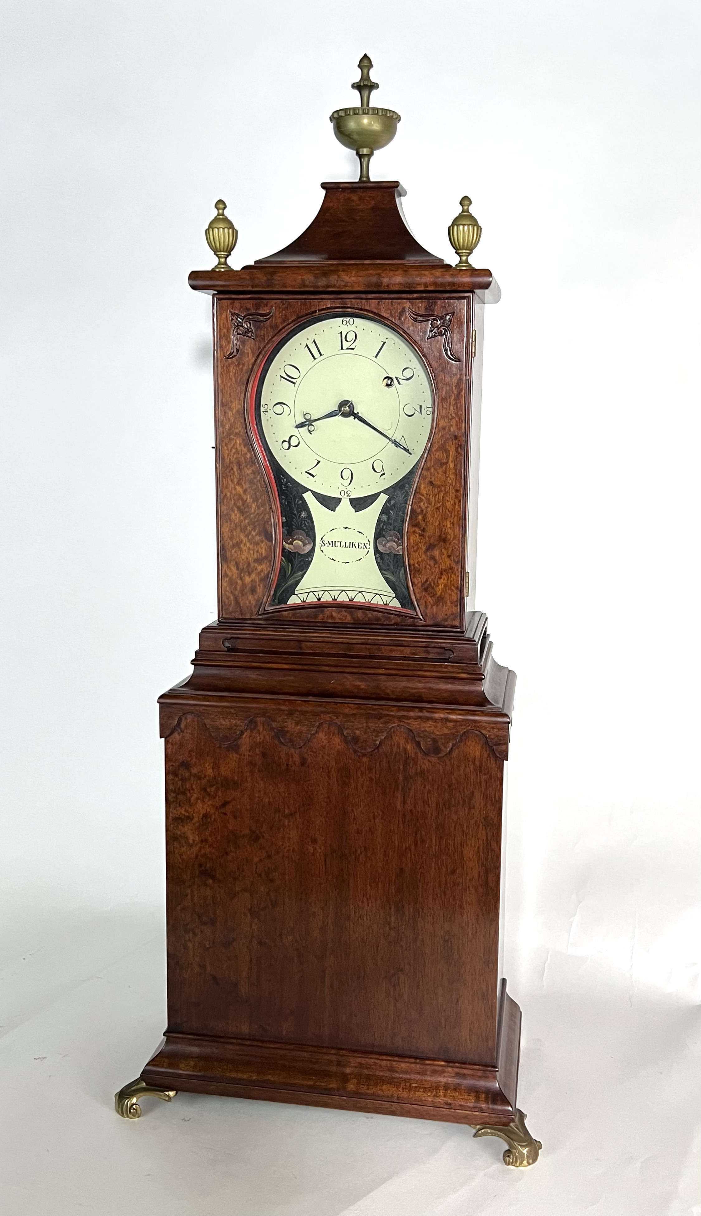 Elmer Stennes Reproduction Samuel Mulliken Massachusetts Shelf Clock