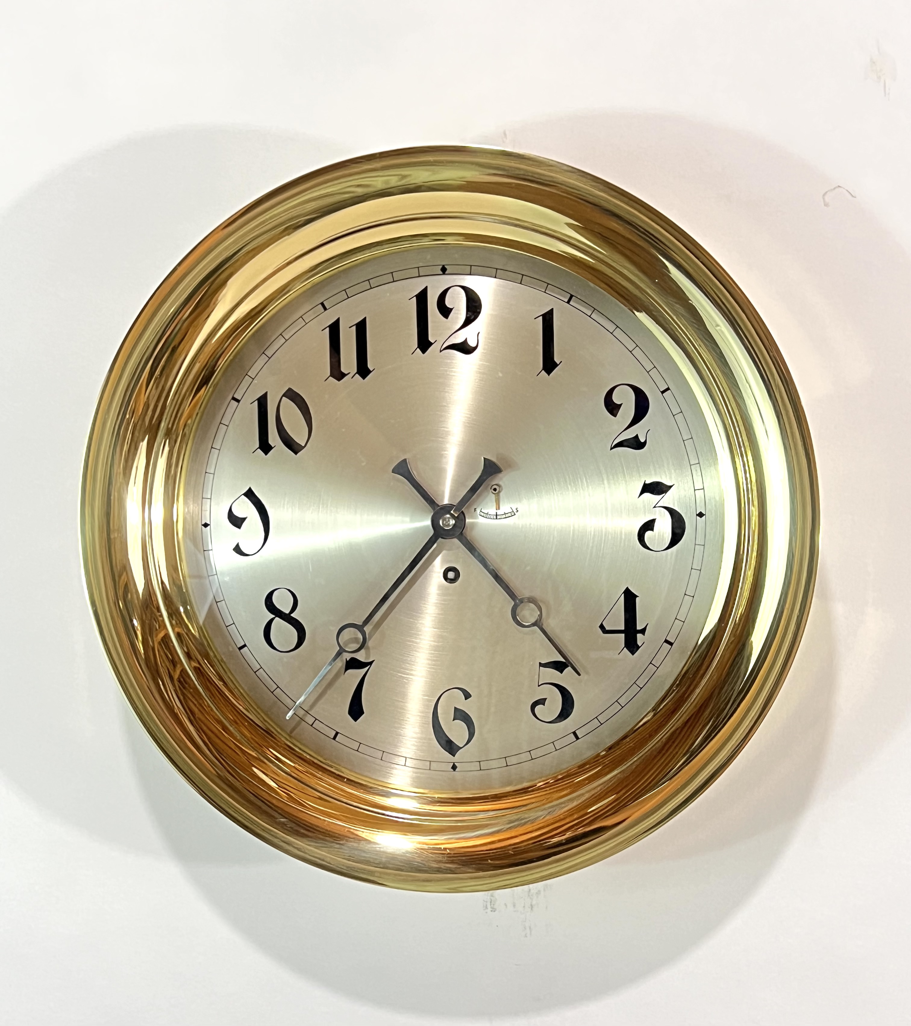 Vermont Clock Co. 10 1/2 inch Marine Clock
