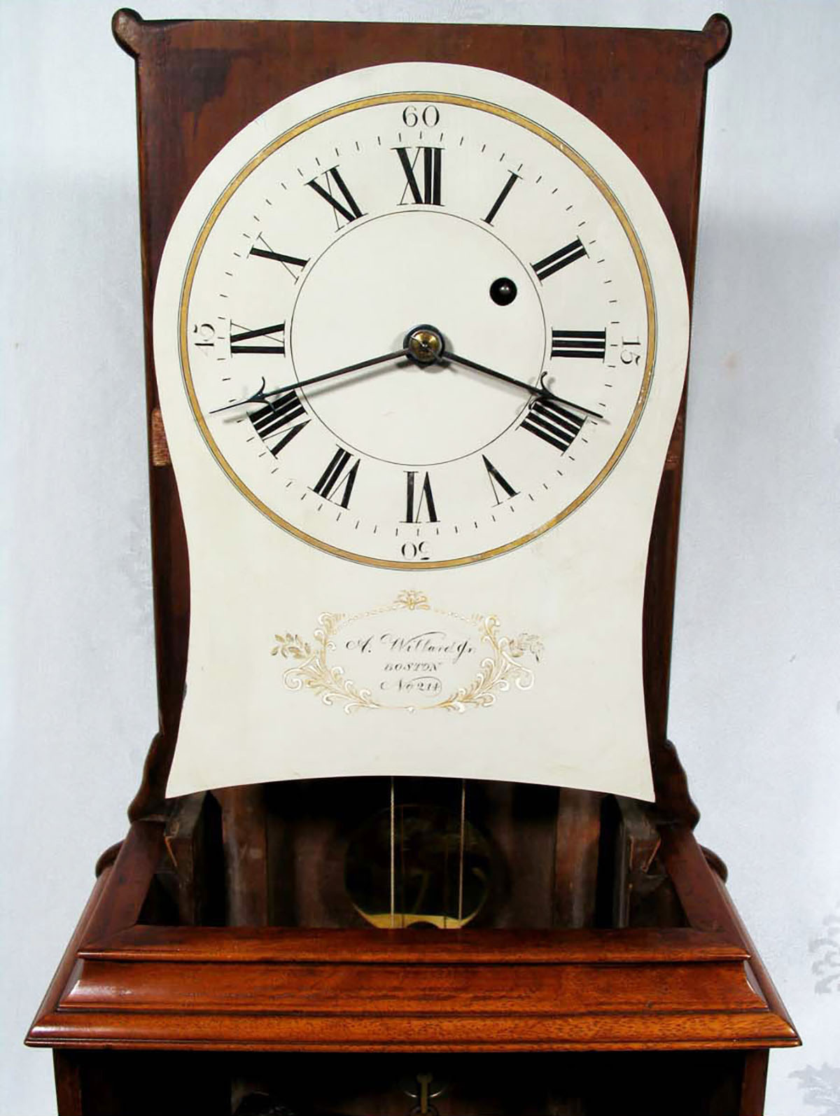 Aaron Willard, Jr. Shelf Clock No. 214 - Fine Quality Reproduction