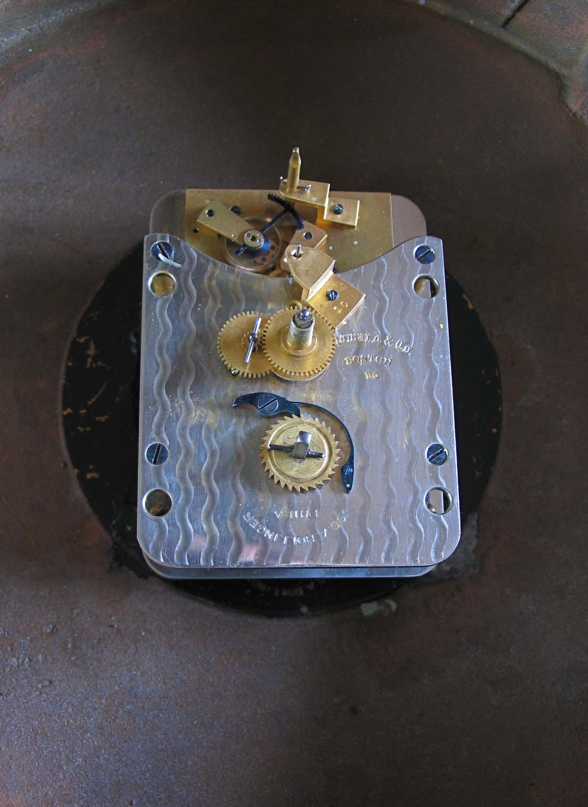 E. Howard 12 inch Marine Clock - W. W. Lindsay Company