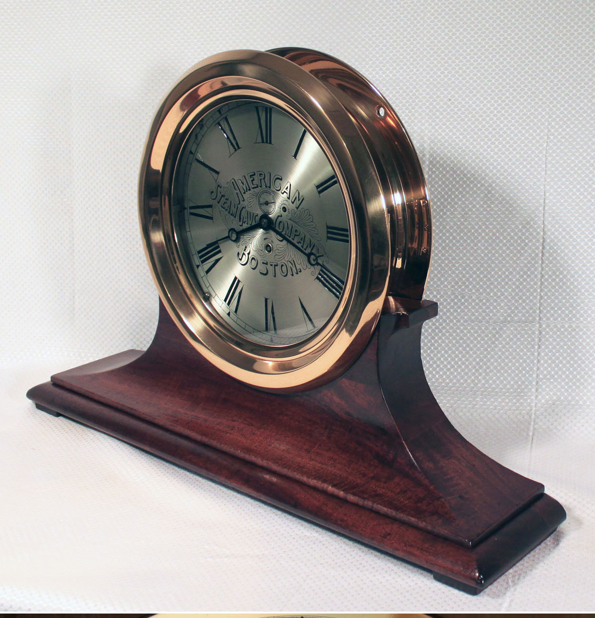 Chelsea 10 inch American Steam Gauge Clock