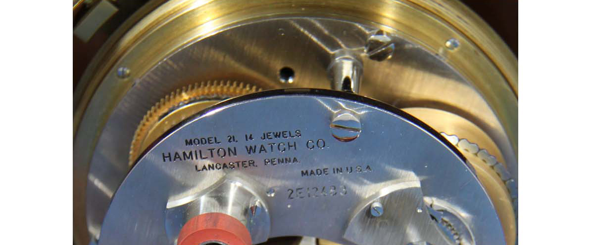 Hamilton Model 121 Marine Chronometer