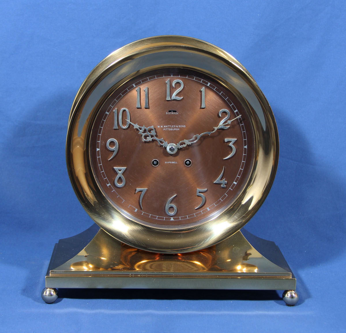 Chelsea 8 1/2 inch Copper Bronze Special Dial Base & Ball Feet