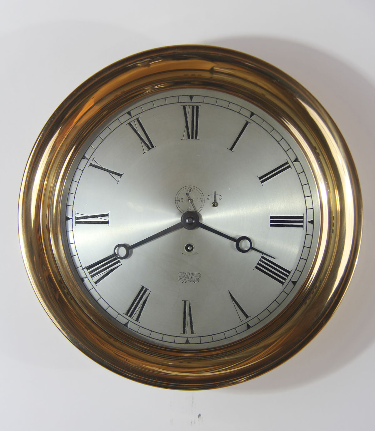 Fairhaven Clock Co. 10 inch Marine Clock