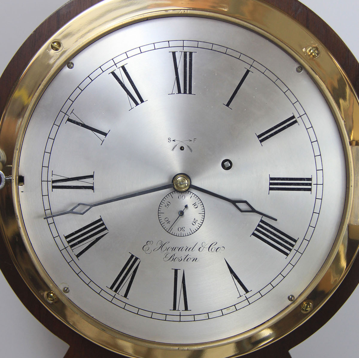 E. Howard 12 inch #69 Marine Clock