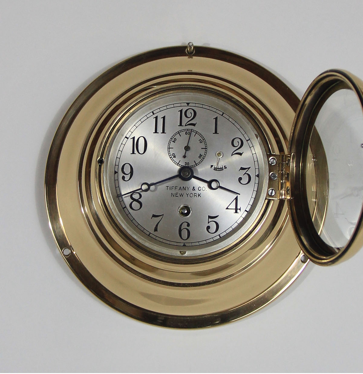 Chelsea 4 1/2 inch Wardroom Clock for Tiffany & Co.