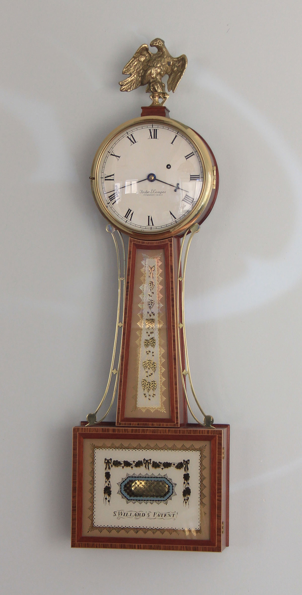 Foster Campos Willard Banjo Clock