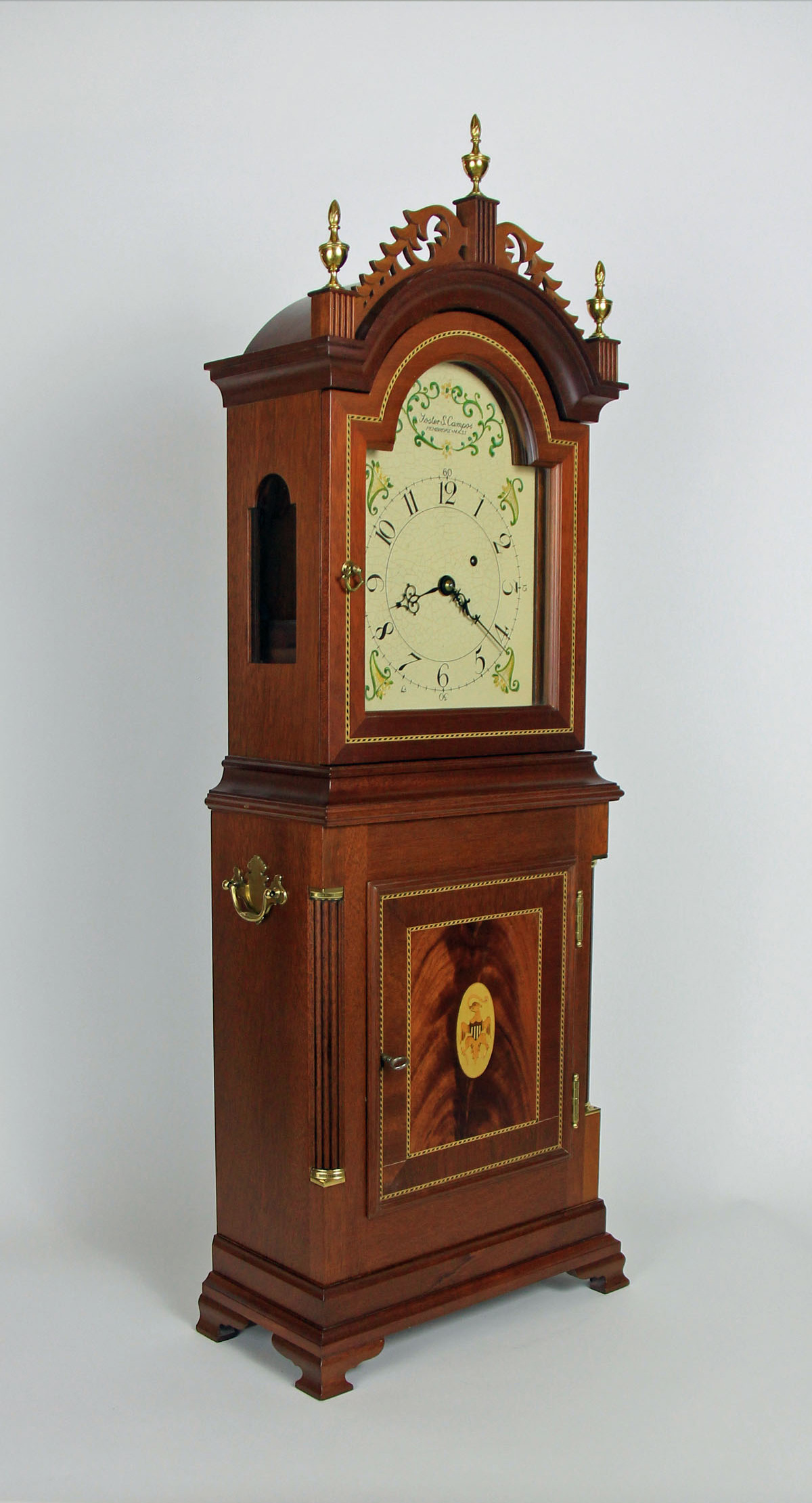 Foster Campos David Wood Shelf Clock