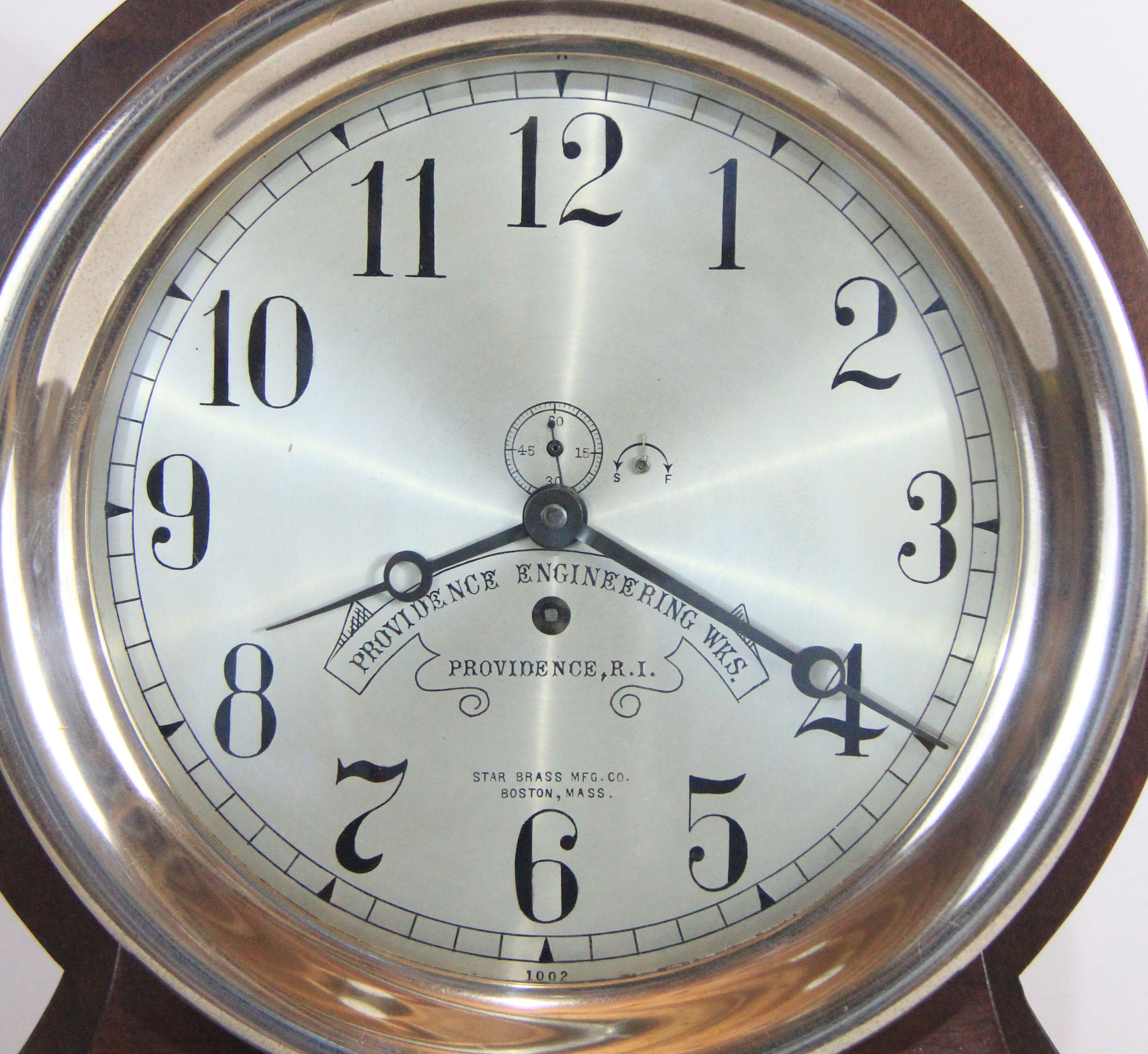 Chelsea 10" Marine Clock for Providence Engineering Works