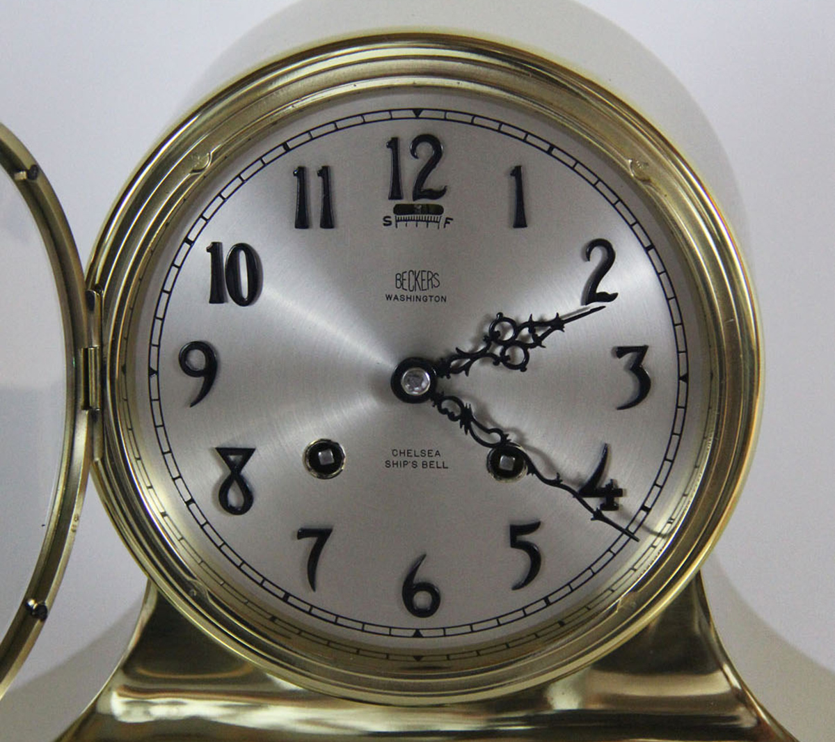 Chelsea 5 1/2 inch Special Dial Tambour No. 4 Ships Bell Clock