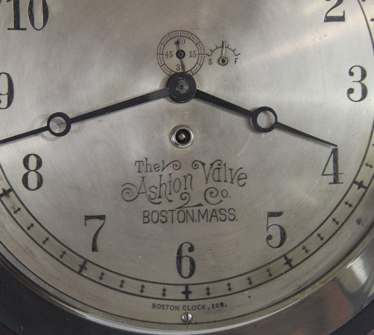 Chelsea 10 inch Marine Clock for The Ashton Valve. Co.