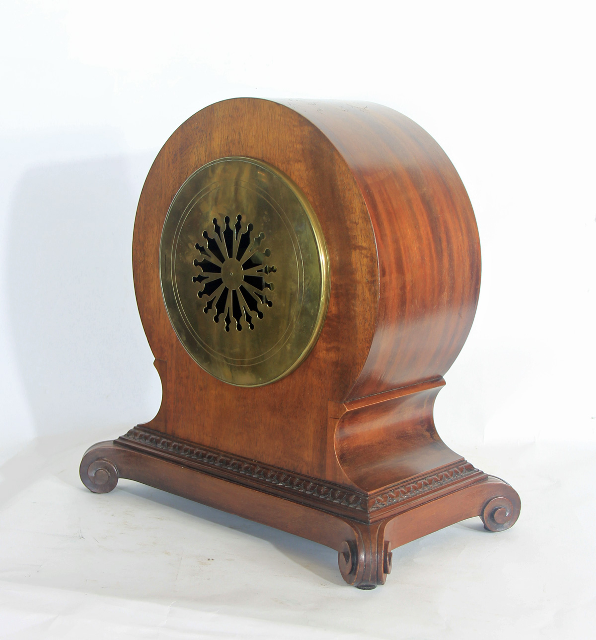Chelsea 8 inch Special Grand Dial Mahogany Pedestal Clock