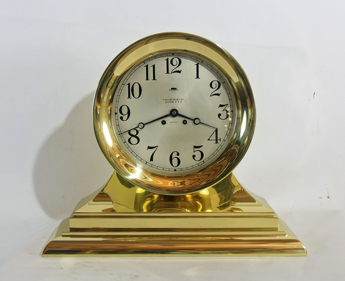 Chelsea 10 inch Admiral Ships Bell Clock