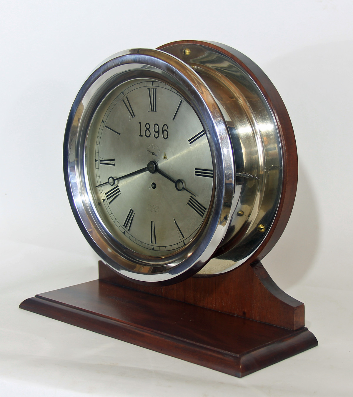 Eastman Clock Company 10 inch Ships Clock - 1896