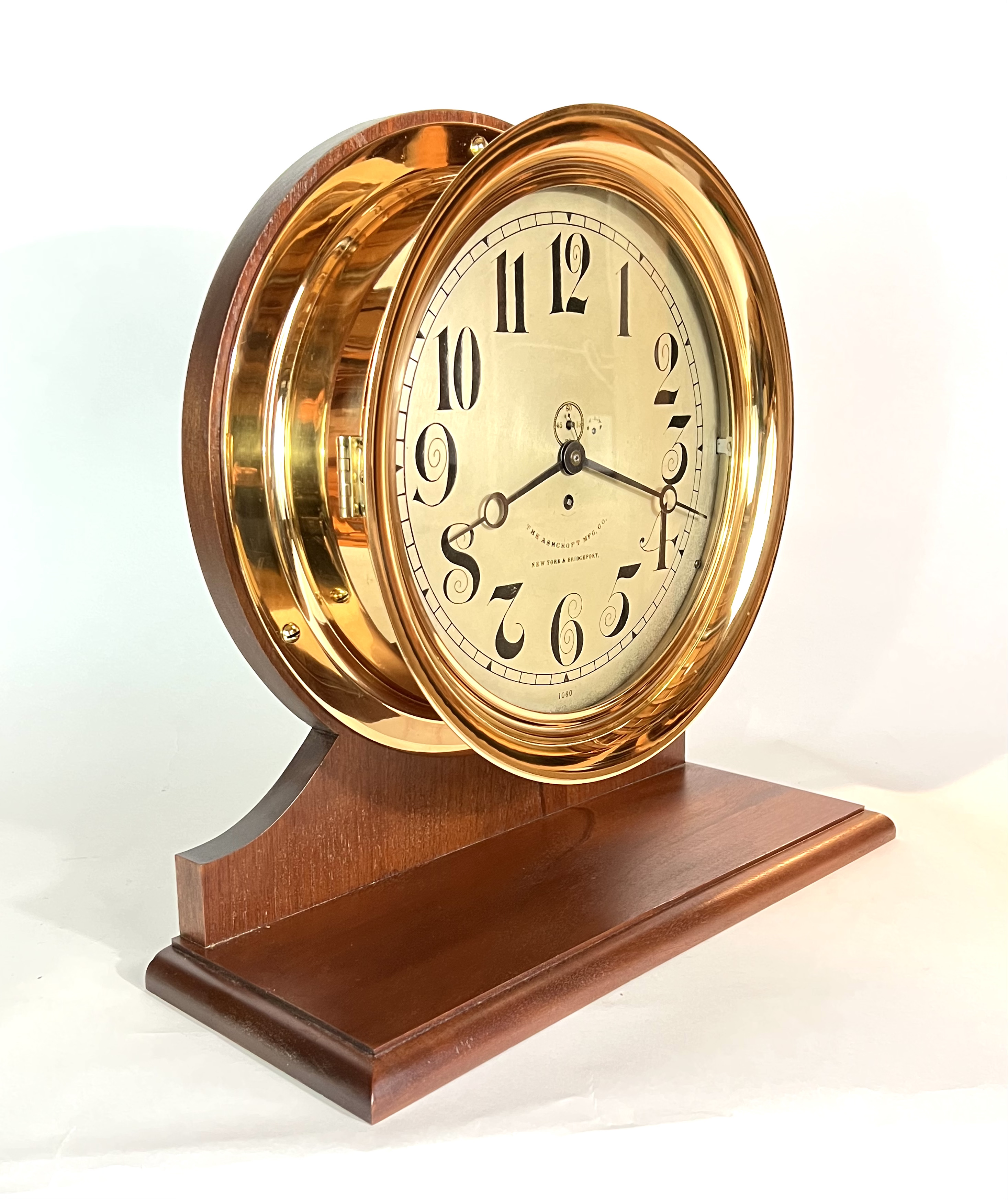 Eastman Clock Co. 12 inch Marine Clock