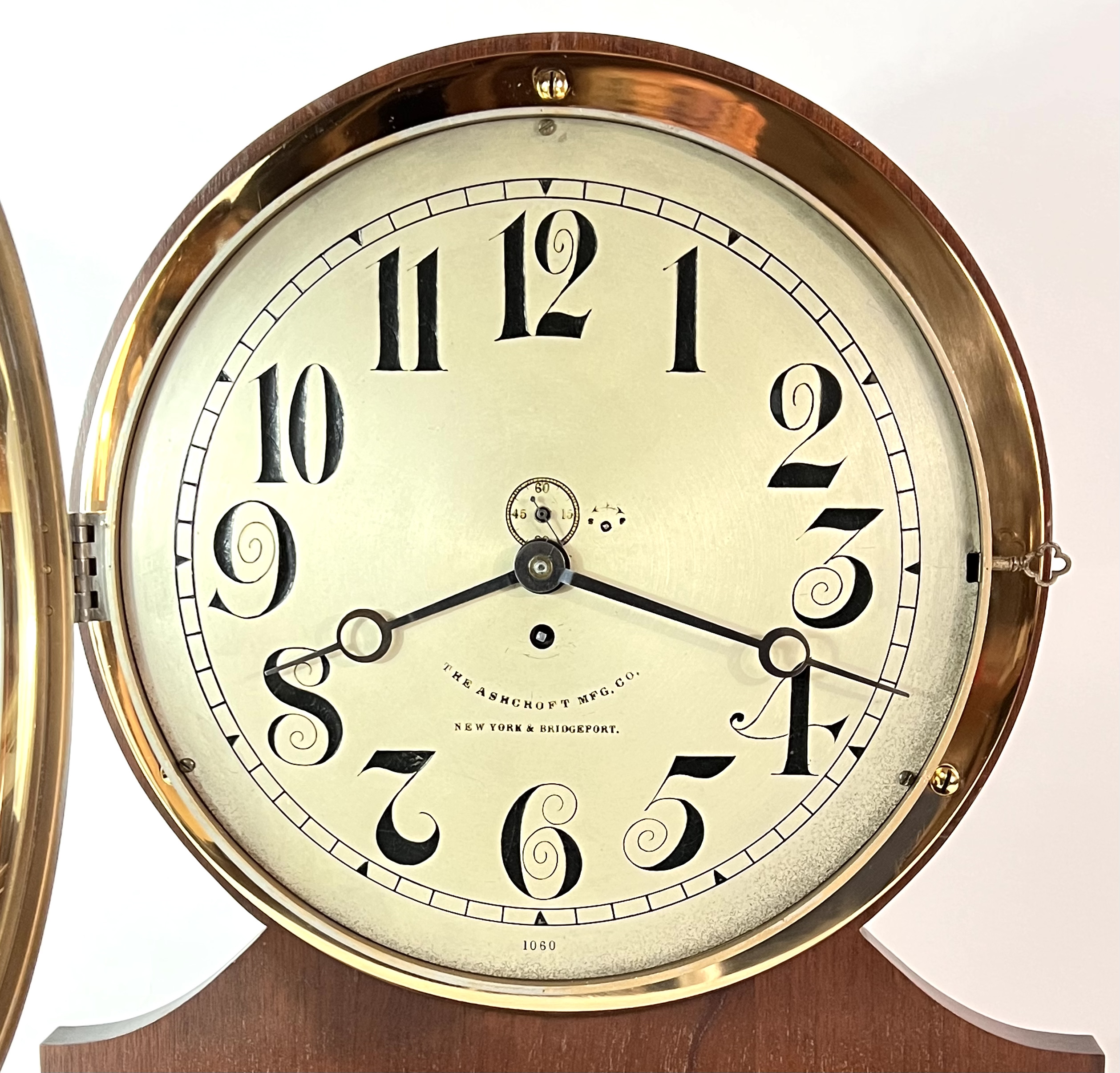 Eastman Clock Co. 12 inch Marine Clock