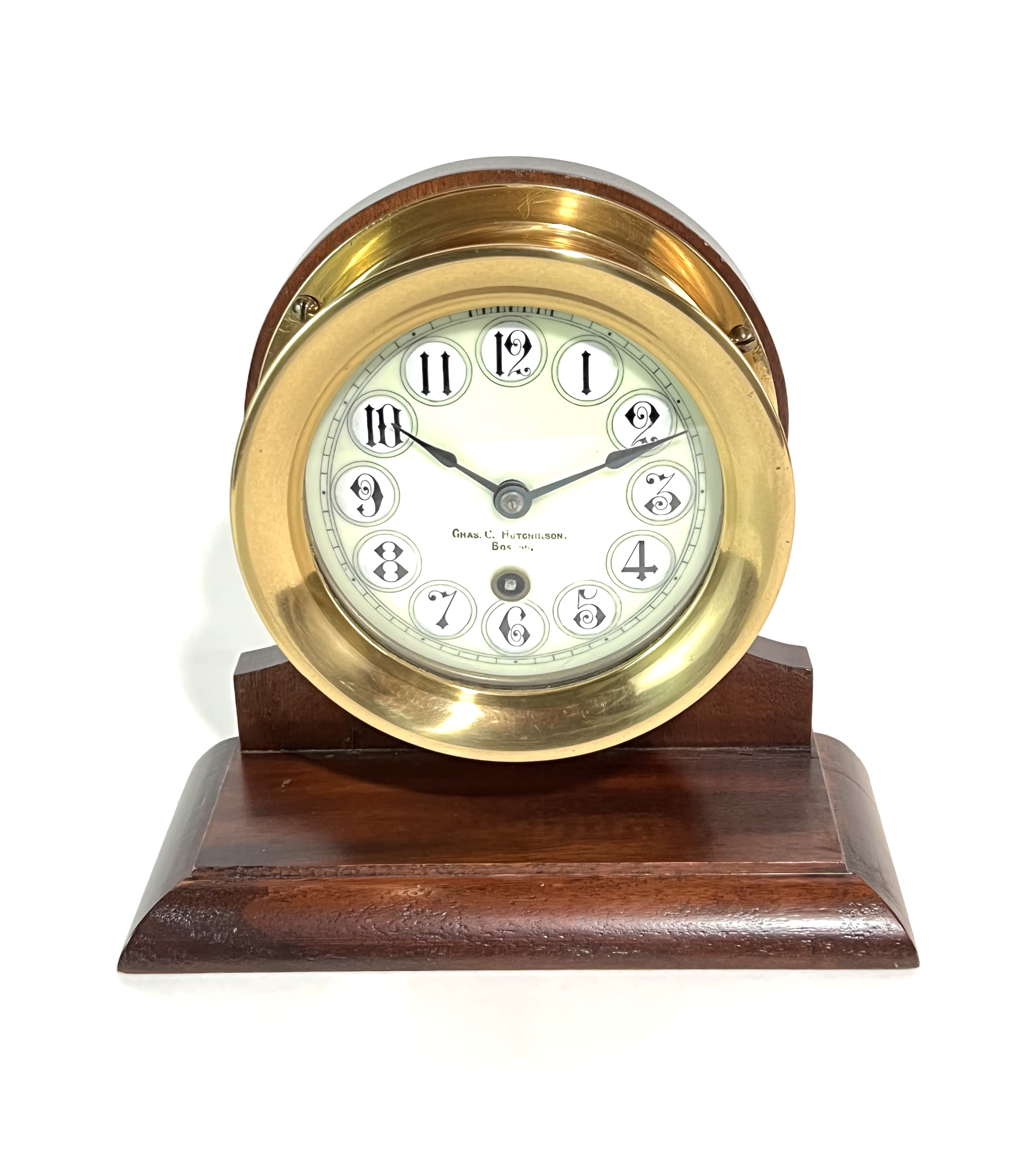 Eastman Clock Co. 4 1/2 inch Marine Clock