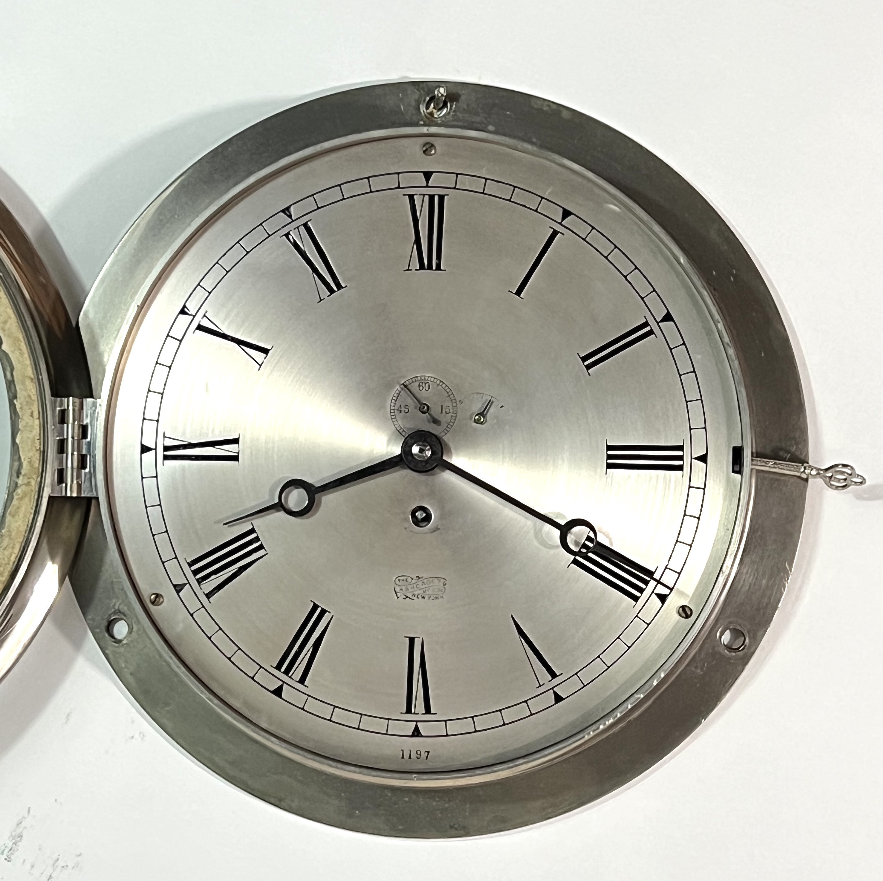 Fairhaven Manufacturing Co. 10 inch Marine Clock