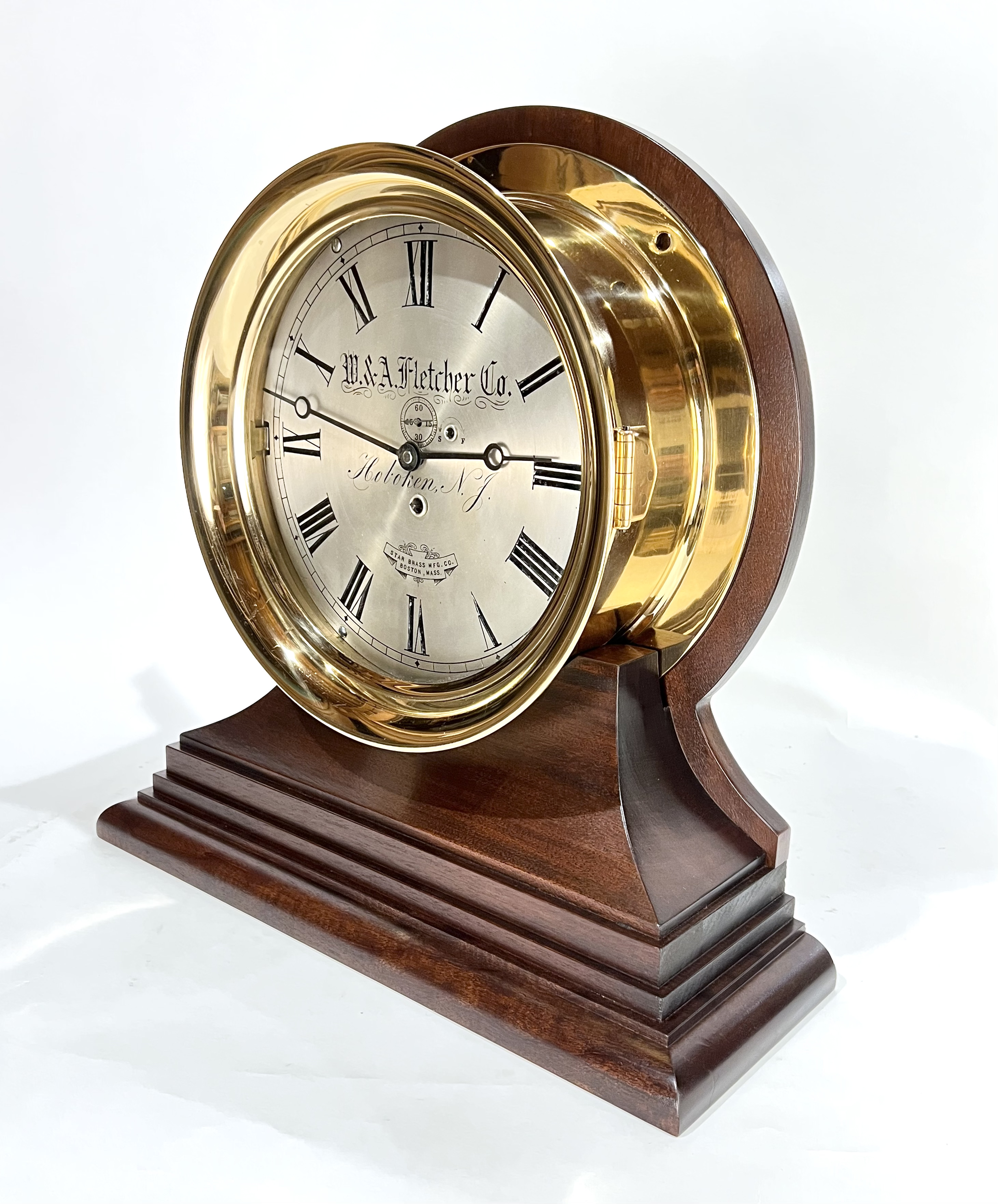 Eastman Clock Co. 10 Marine Clock for W & A Fletcher Co.