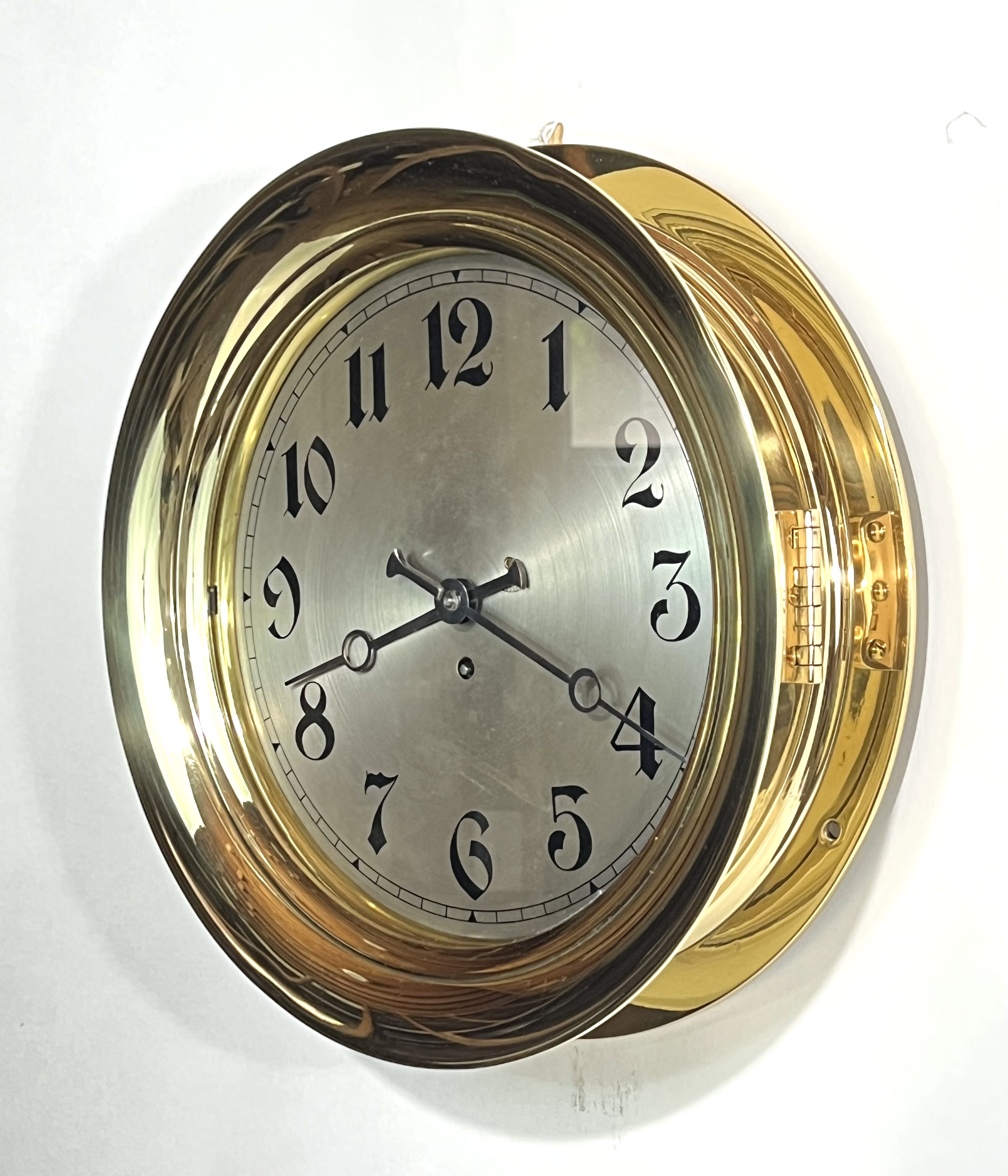 Vermont Clock Co. 10 1/4 inch Marine Clock