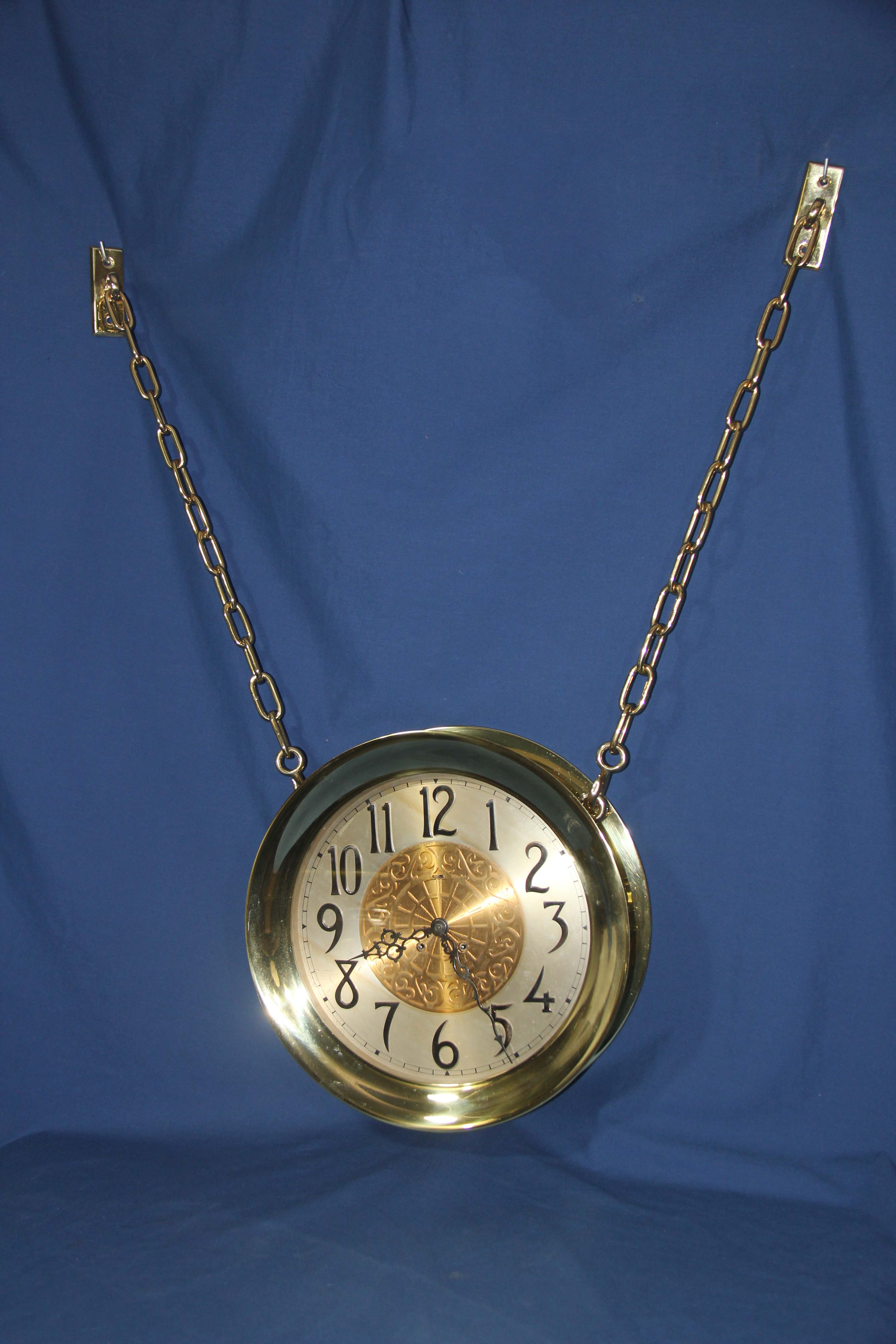 Chelsea 12 inch Special Grand Dial Ships Bell Chain Clock