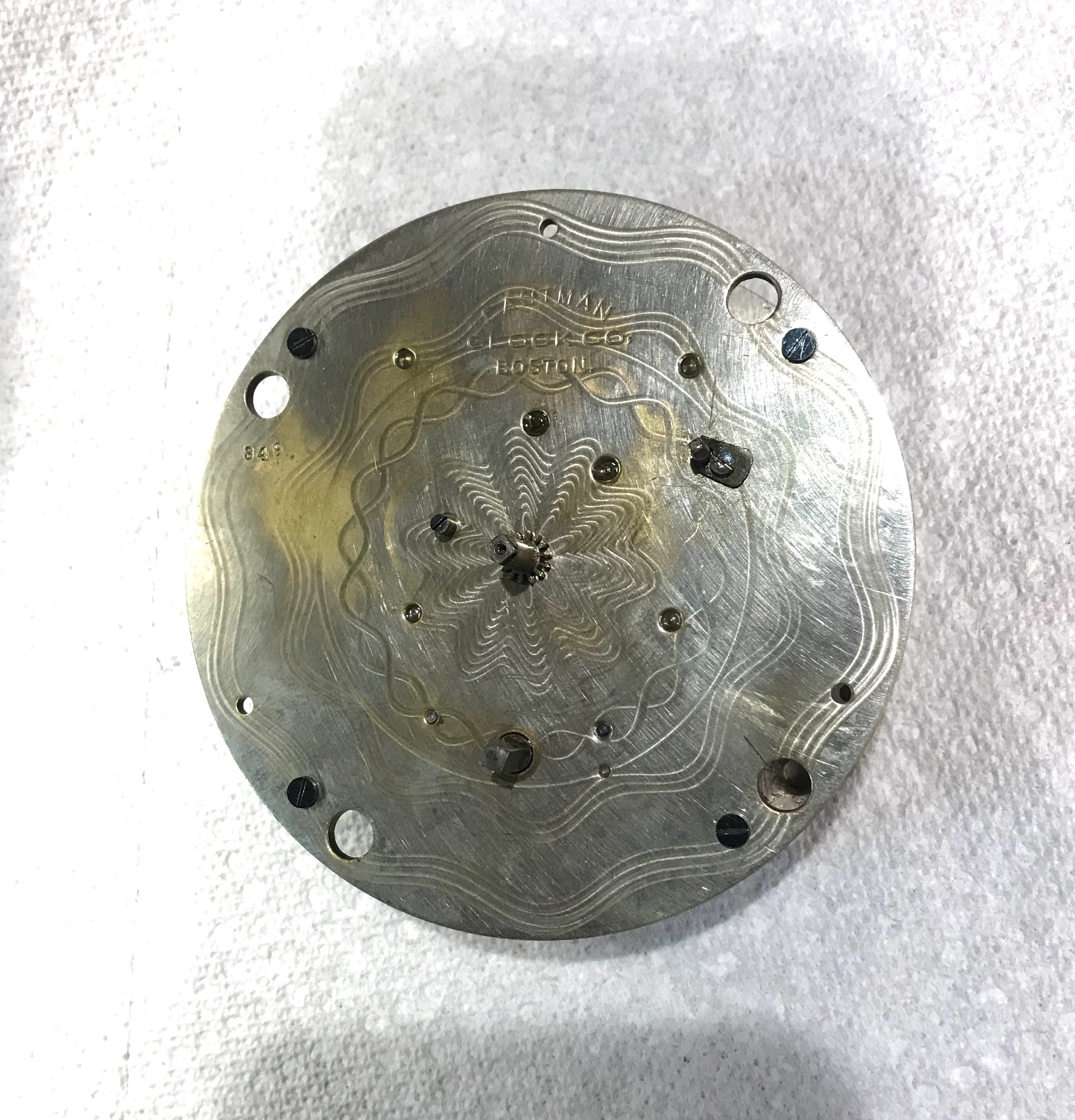 Eastman Clock Co. Marine Clock